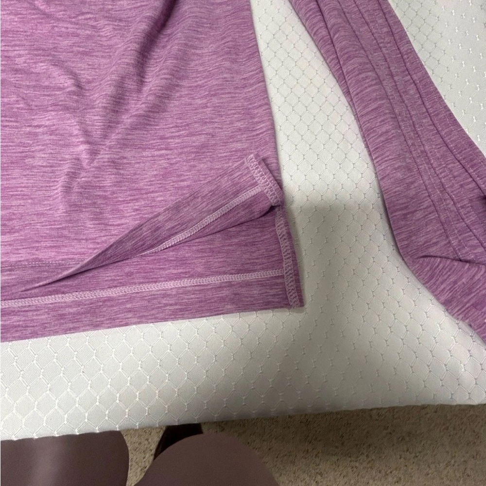 Adidas Girls V.COLORS Three Stripes Long Sleeve Melange Training T-shirt Nwt L14 - Picture 10 of 16